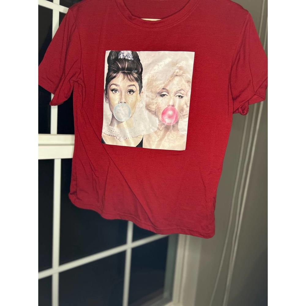 Marilyn Monroe & Audrey Graphic Tee